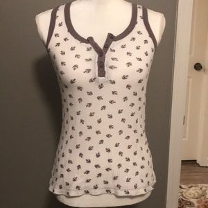 Size Small xhilaration tank mushroom print
